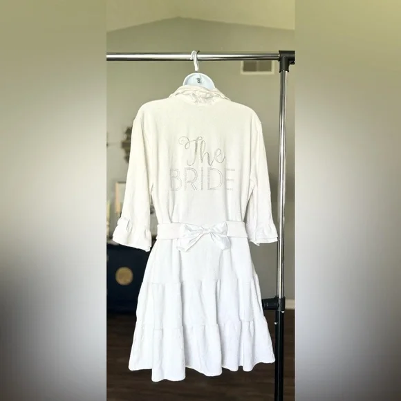 Betsey Johnson Bridal Robe “The Bride” Size Large - Picture 3 of 8